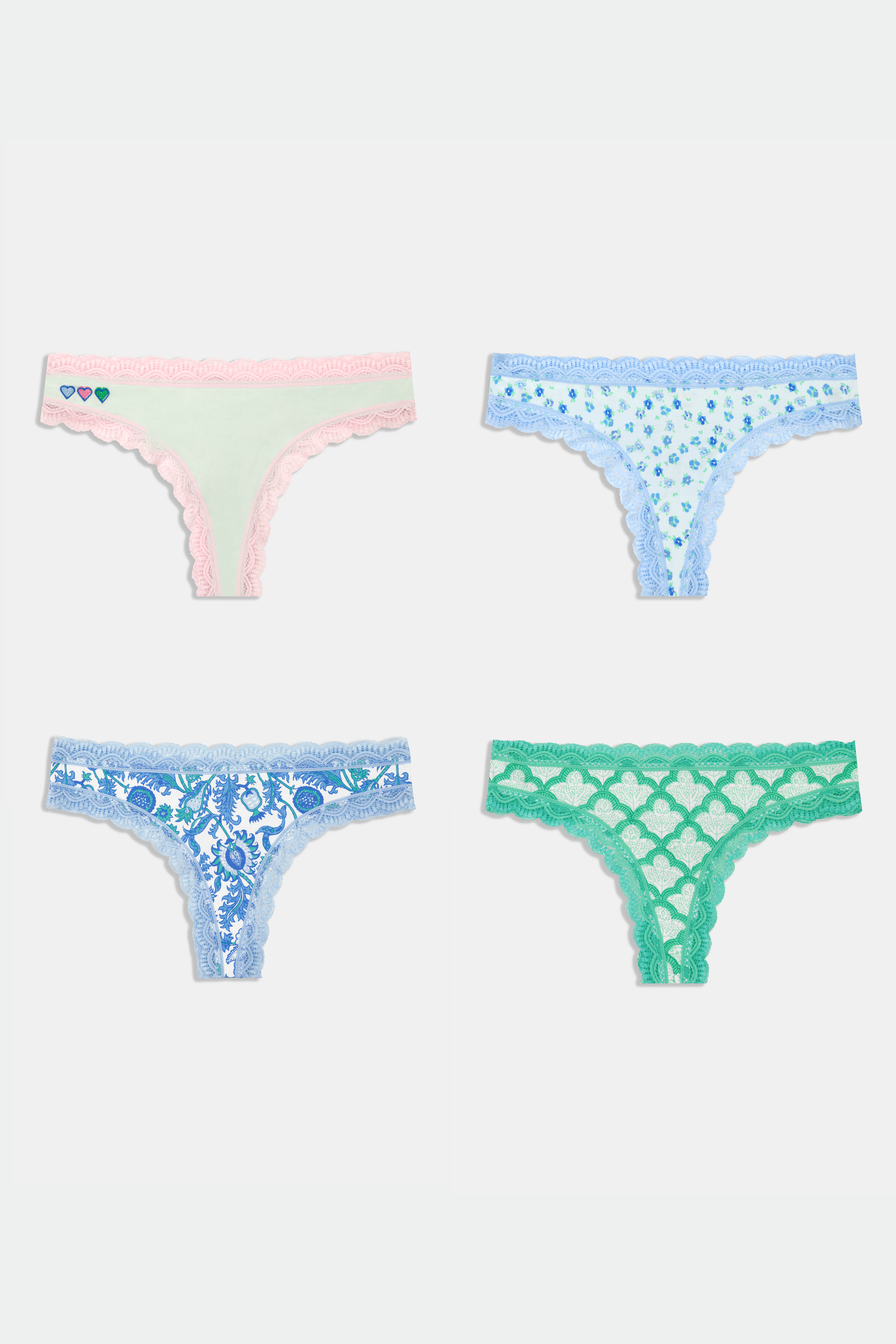 Classic Core Thong 4 Pack