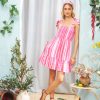 Painted Stripe Delvine Dress