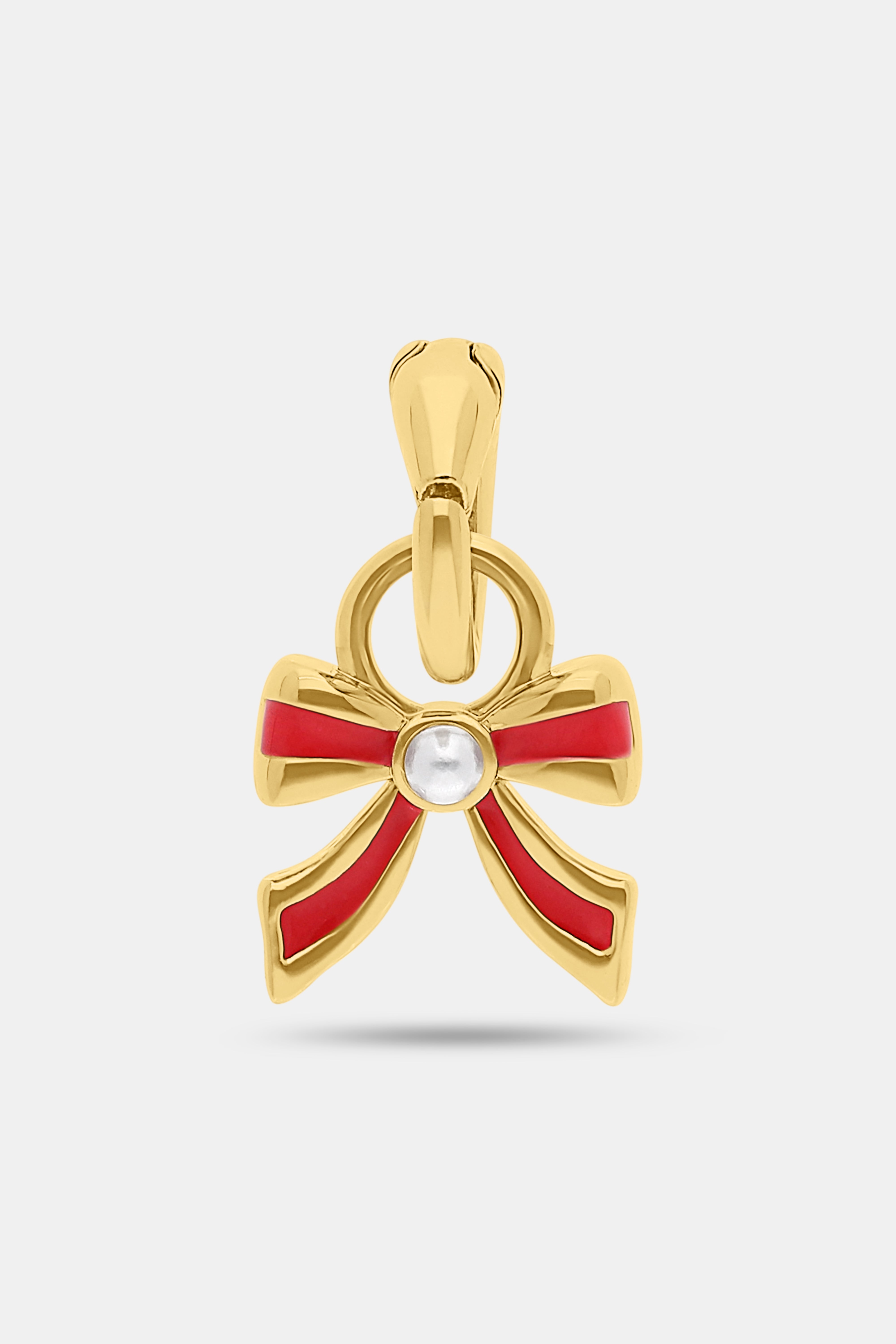Enamel Bow Charm