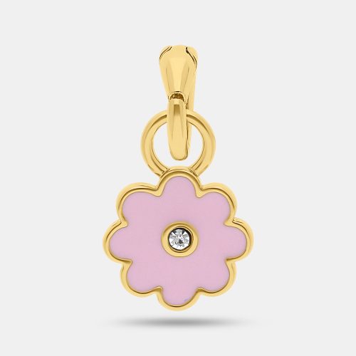 Enamel Flower Charm