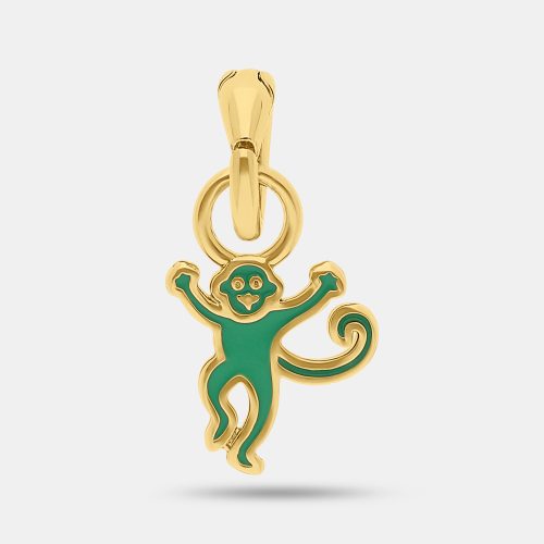 Enamel Monkey Charm