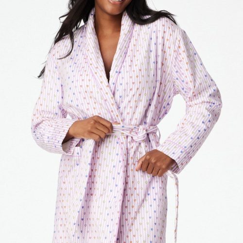 Disco Hearts Cosmo Robe
