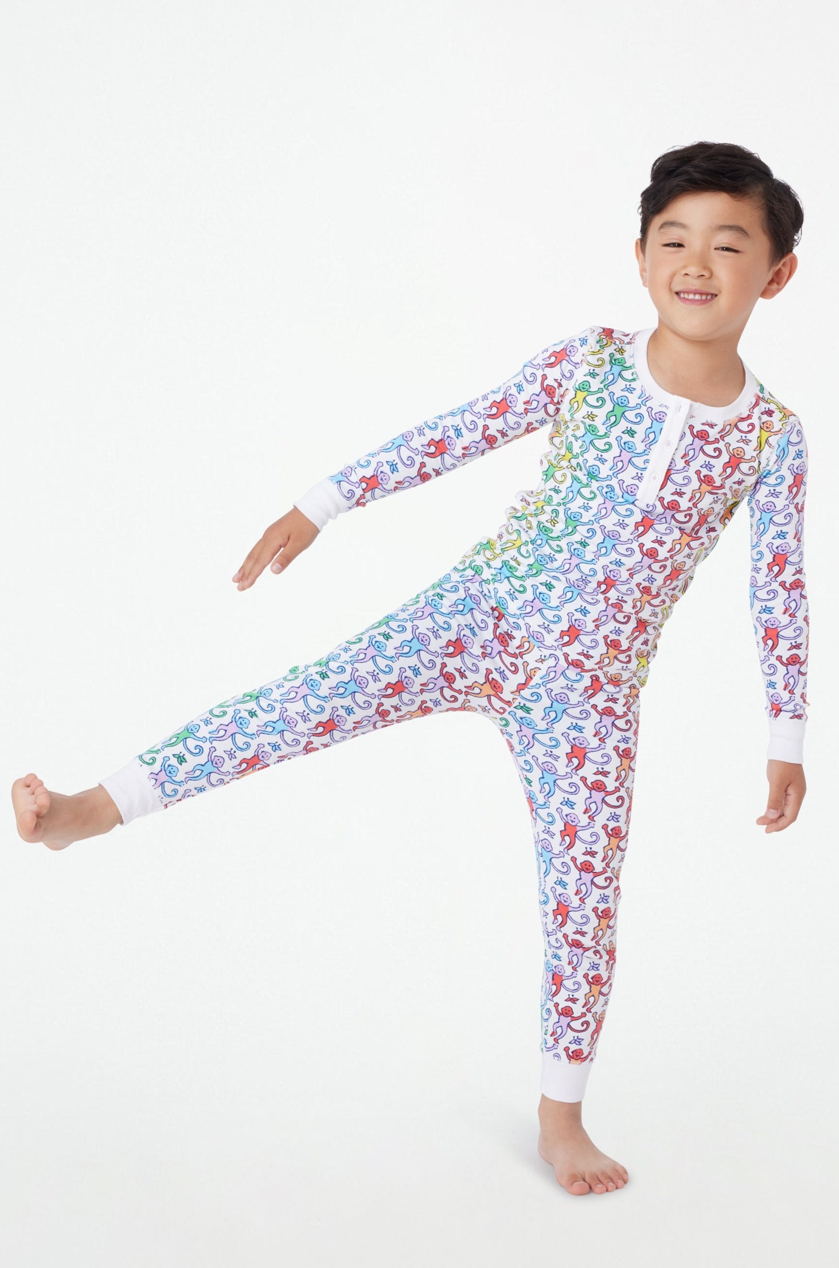 Kids Disco Monkey Pajamas