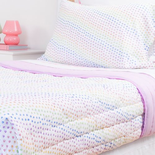 Disco Hearts Quilt