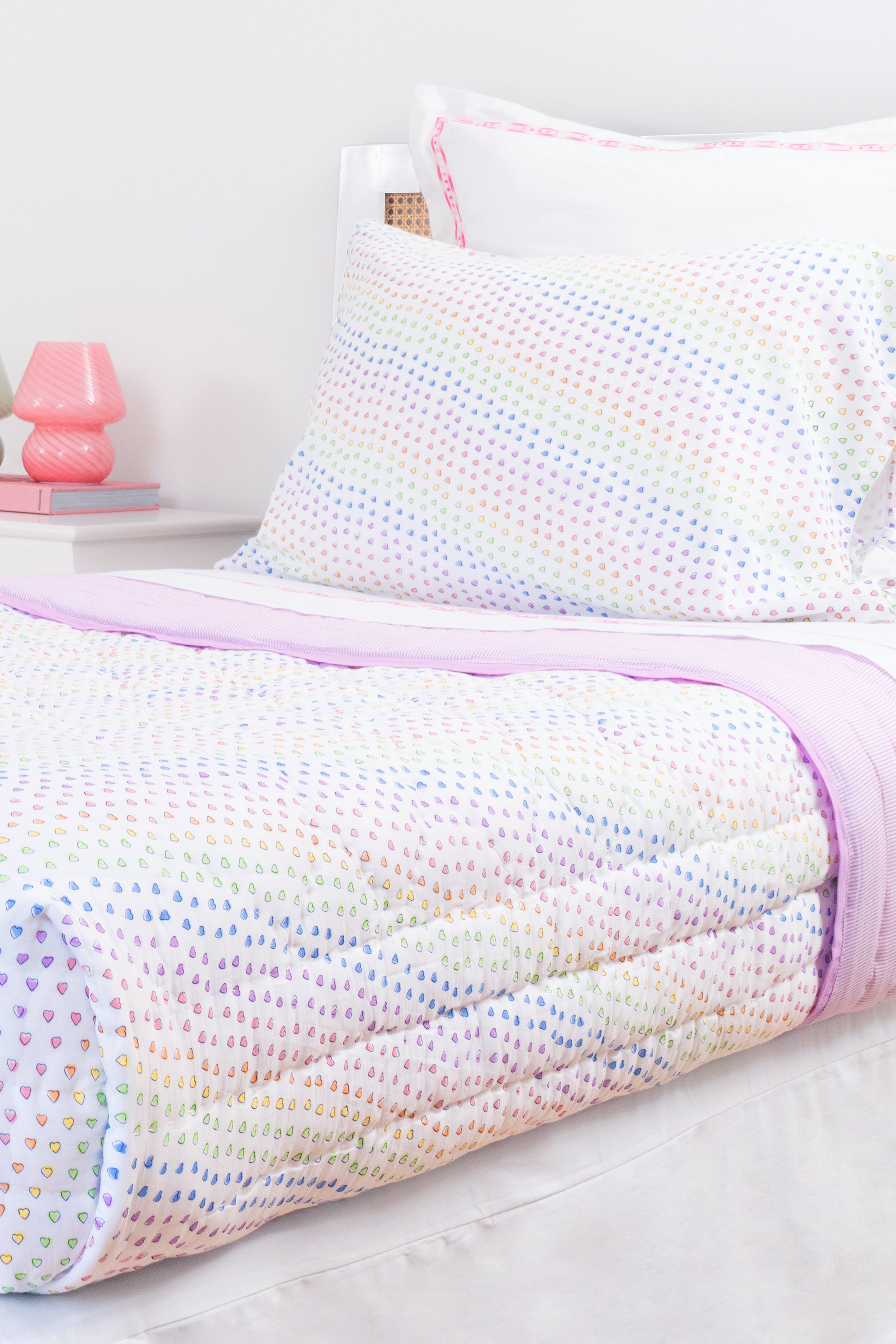 Disco Hearts Quilt
