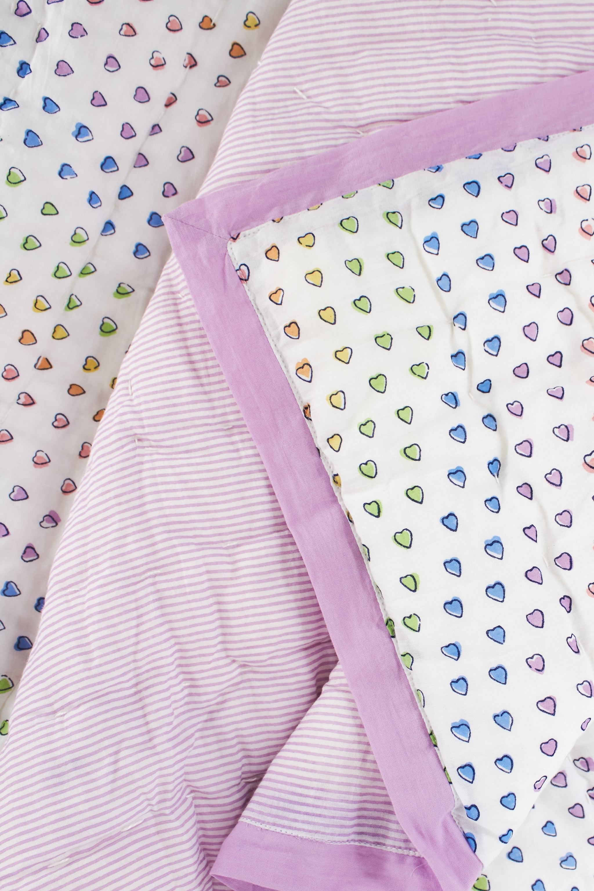 Disco Hearts Quilt