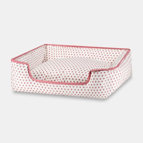 Hearts Dog Bed