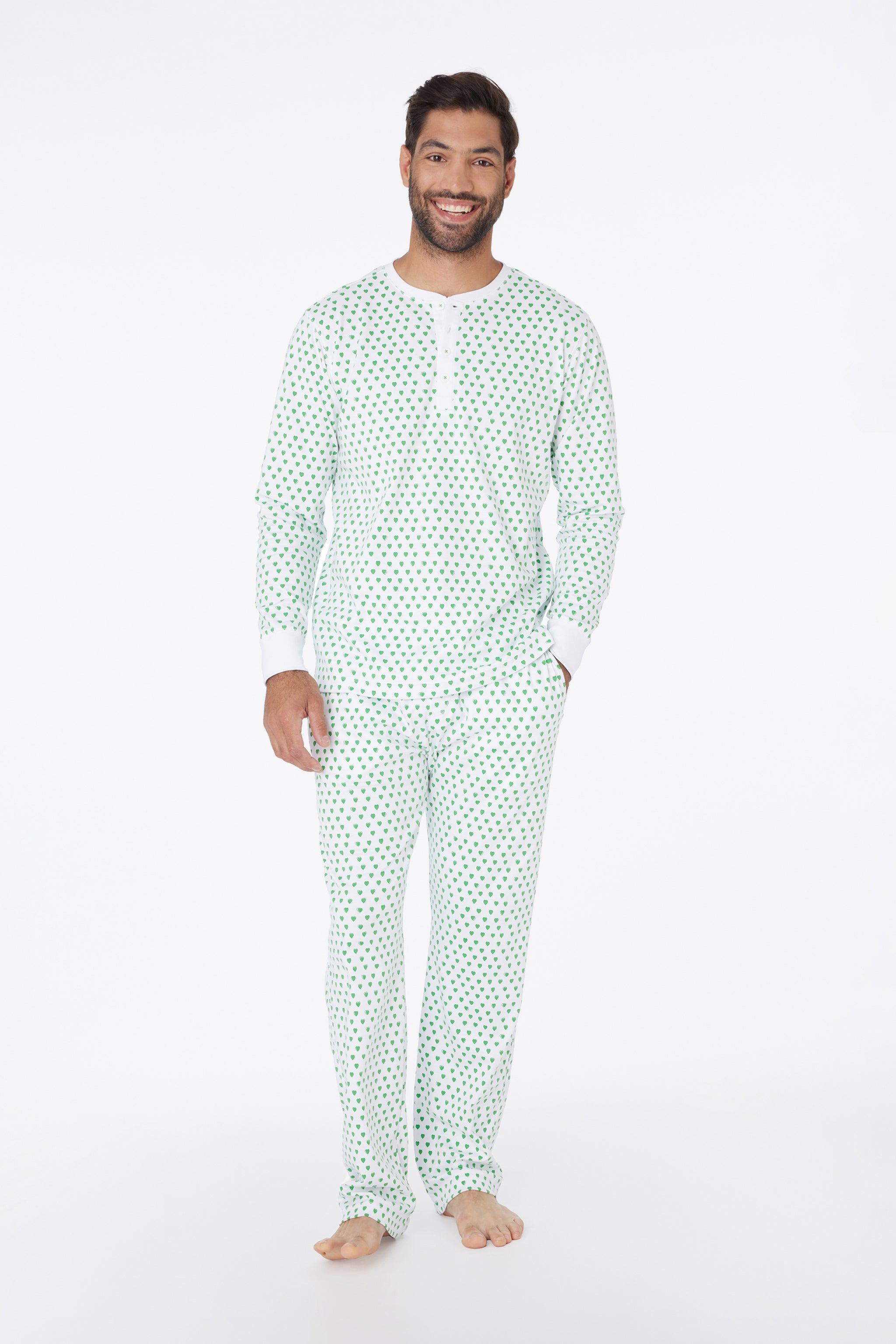 Mens Hearts Spencer Pajamas