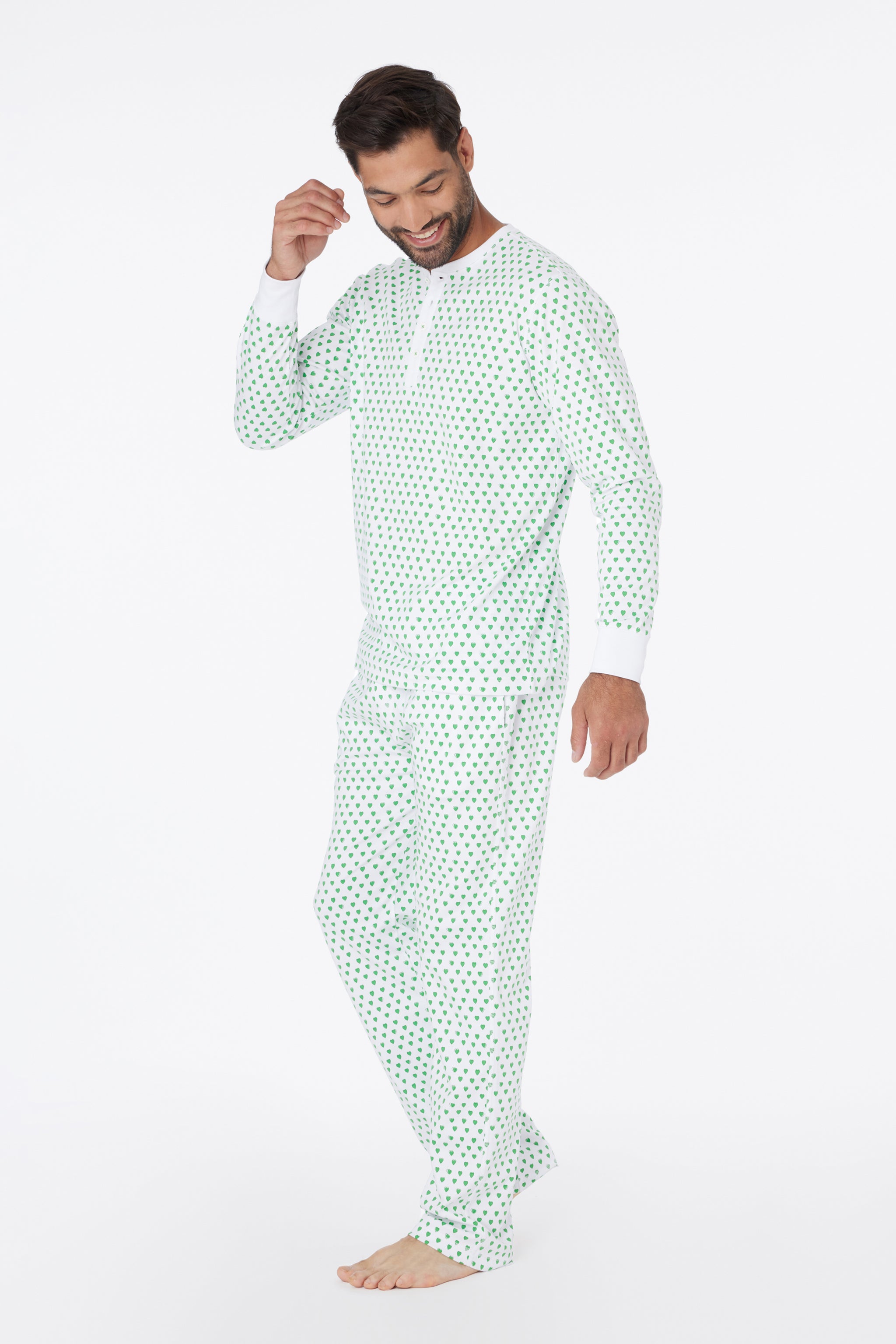 Mens Hearts Spencer Pajamas