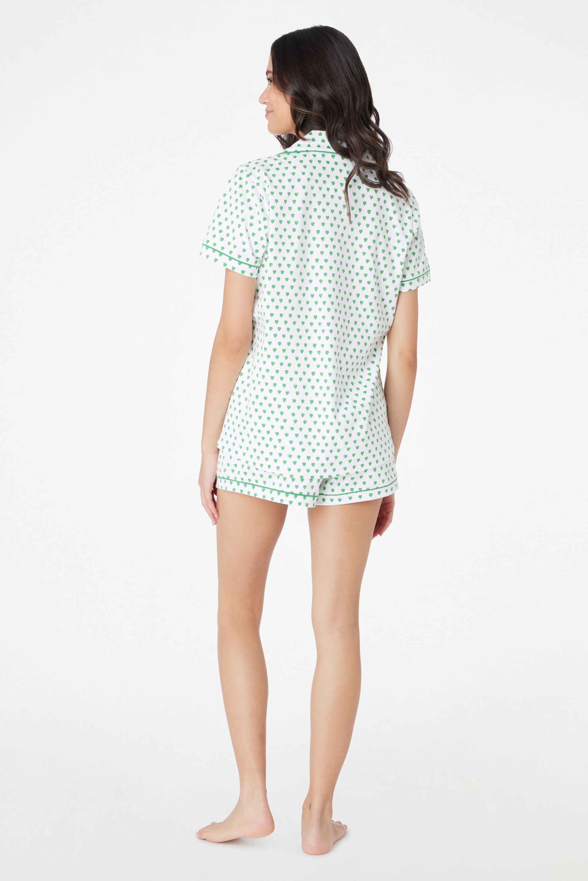 Hearts Polo Pajamas