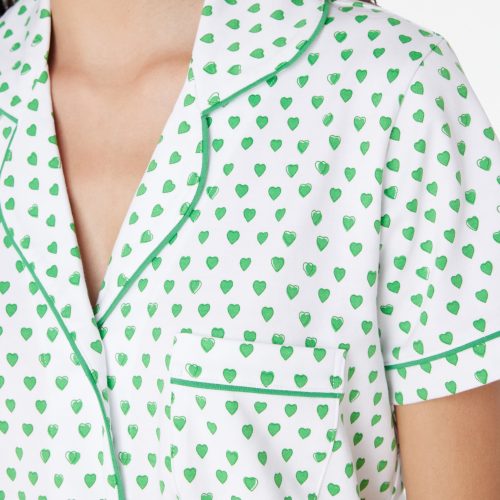 Hearts Polo Pajamas