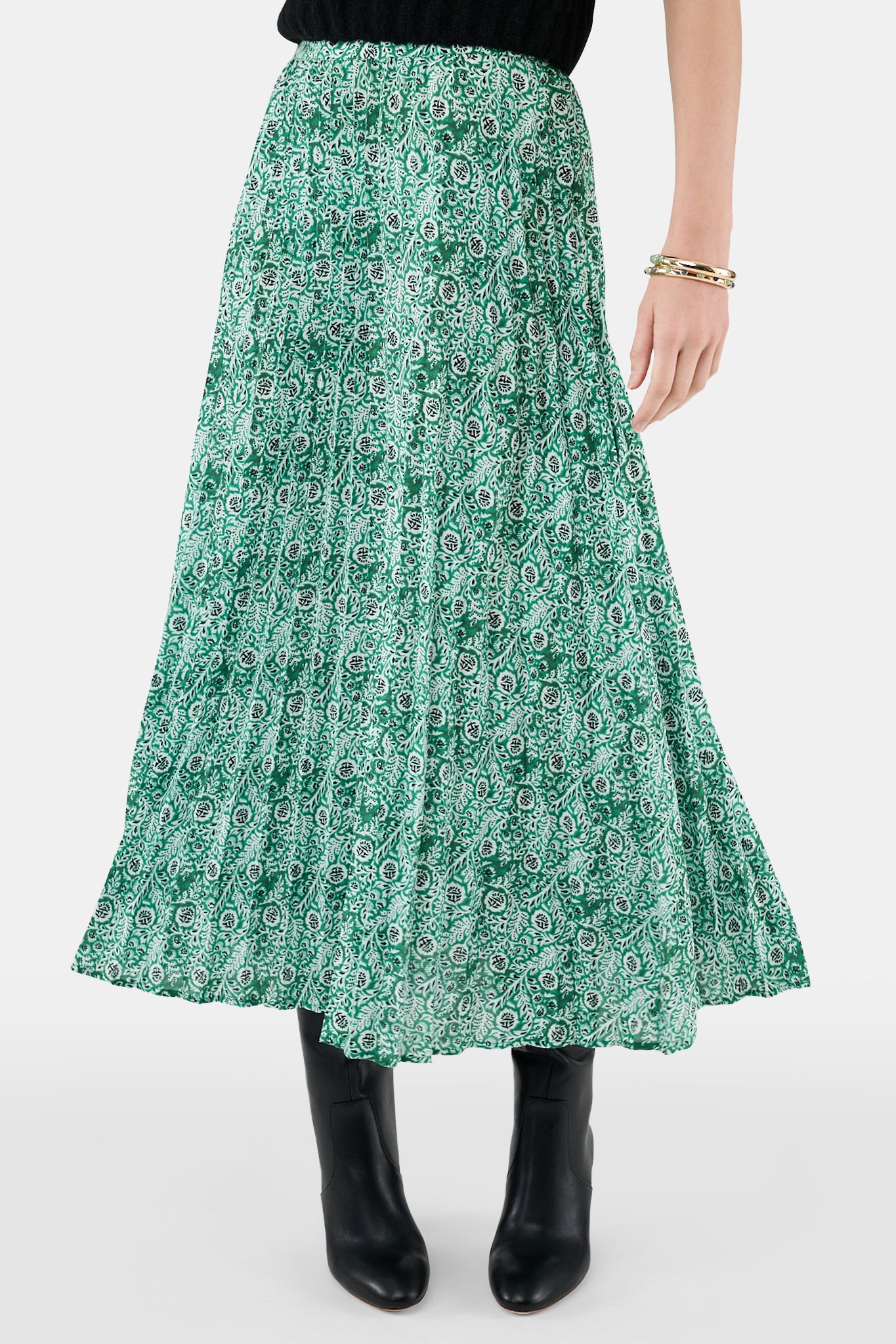 Fern Floral Megan Skirt