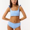 Kids Fish Stripe/Ruban Reversible Cora Bikini