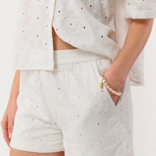 Floral Eyelet Cody Shorts