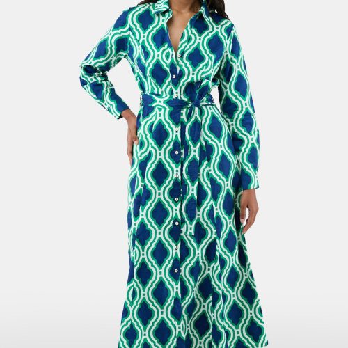 Harlequin Geo Mina Dress