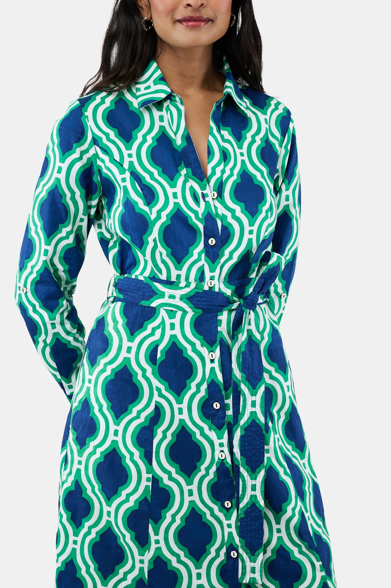 Harlequin Geo Mina Dress