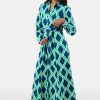 Harlequin Geo Mina Dress