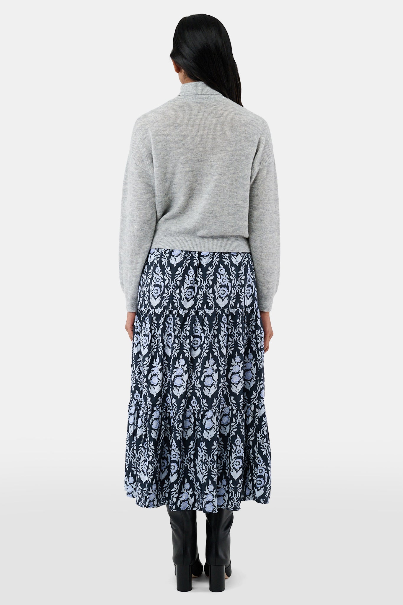 Heather Sequins Felice Sweater