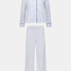 Hearts Long Sleeve Polo Pajamas