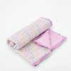 Disco Hearts Baby Quilt