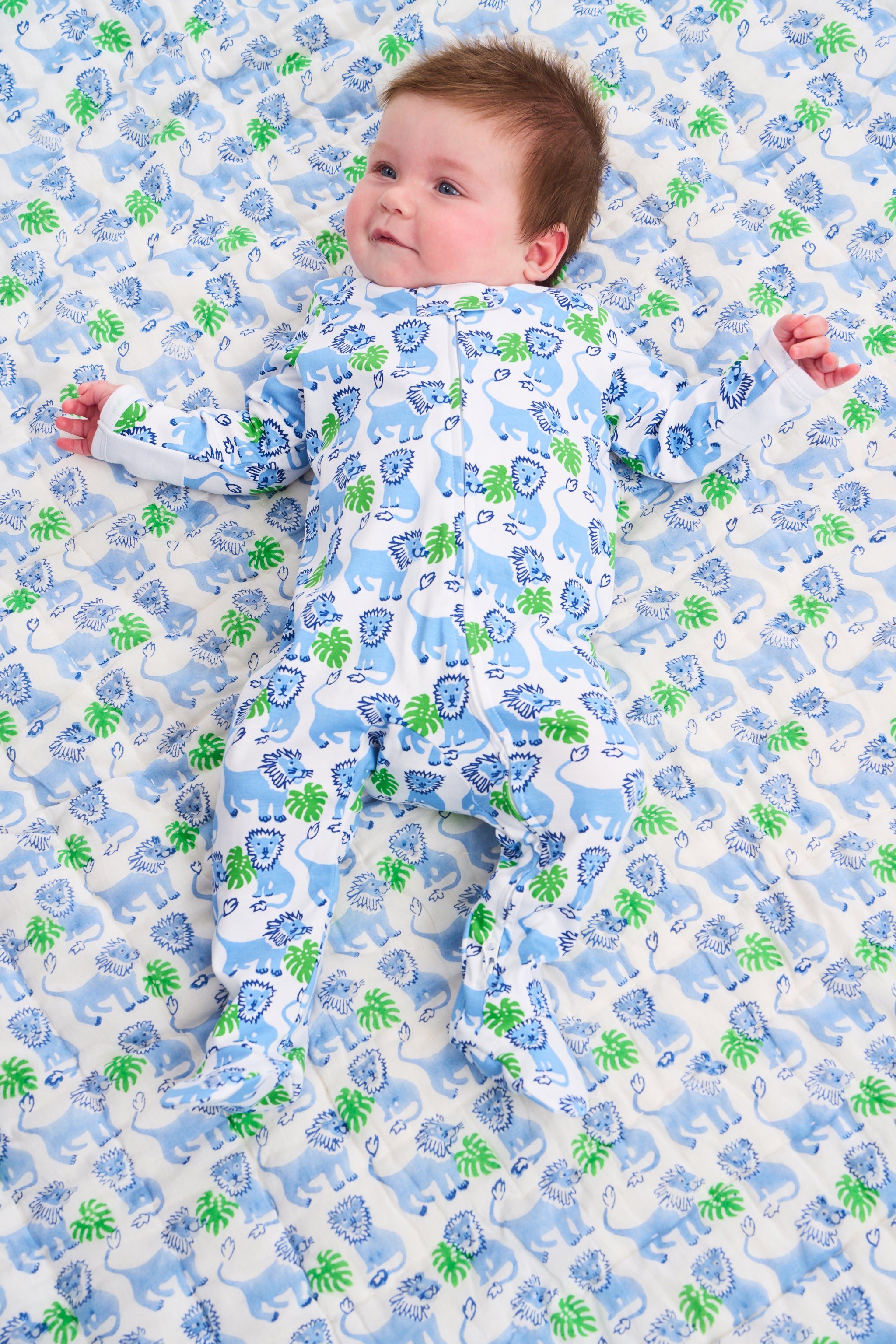 Infant Leo The Lion Zipper Footie