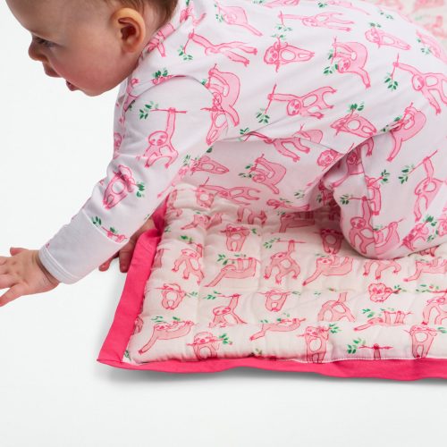 Sleepy Sloth Baby Quilt