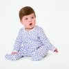 Infant Hearts Zipper Footie