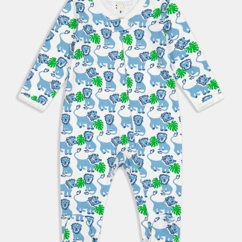 Infant Leo The Lion Zipper Footie