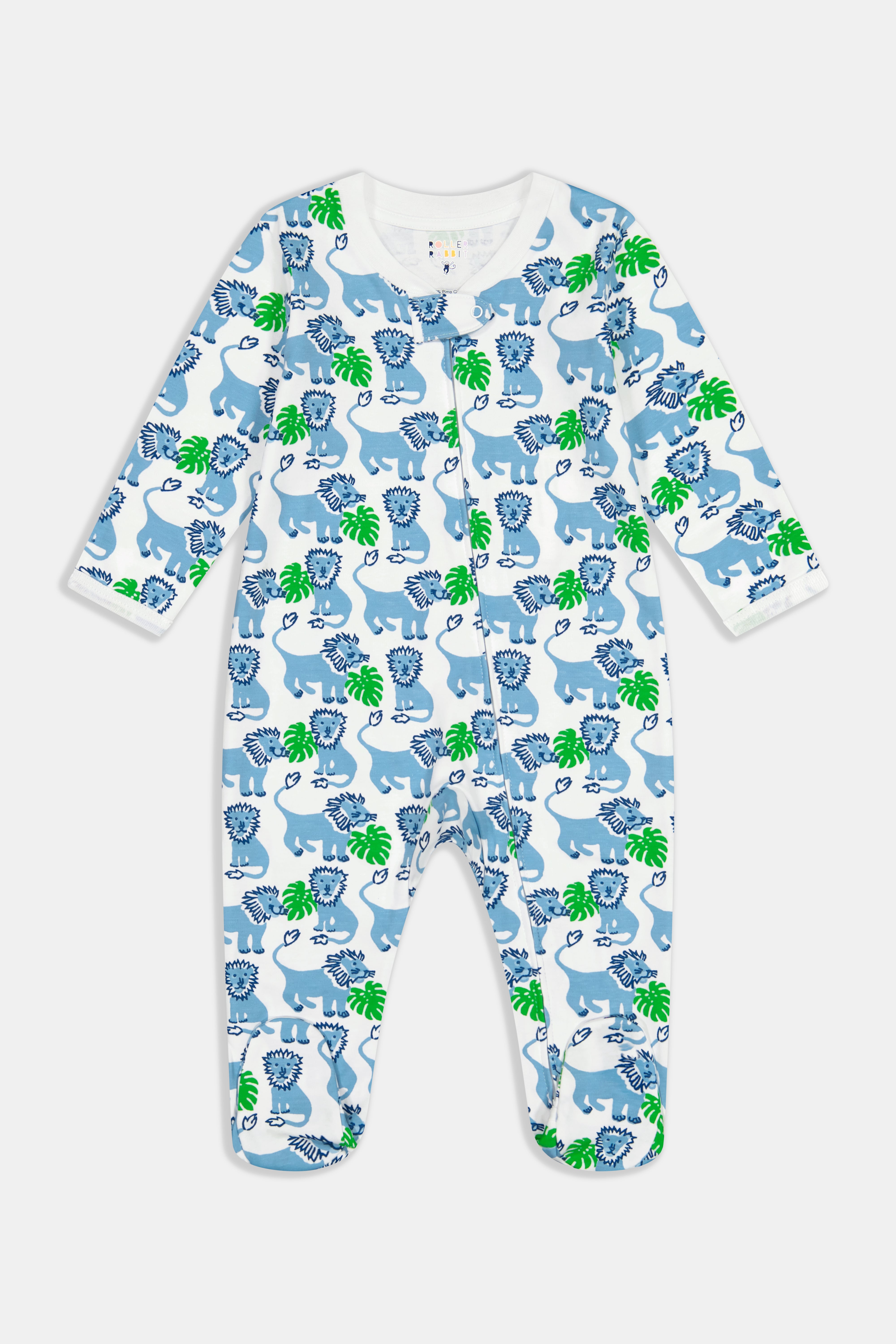 Infant Leo The Lion Zipper Footie