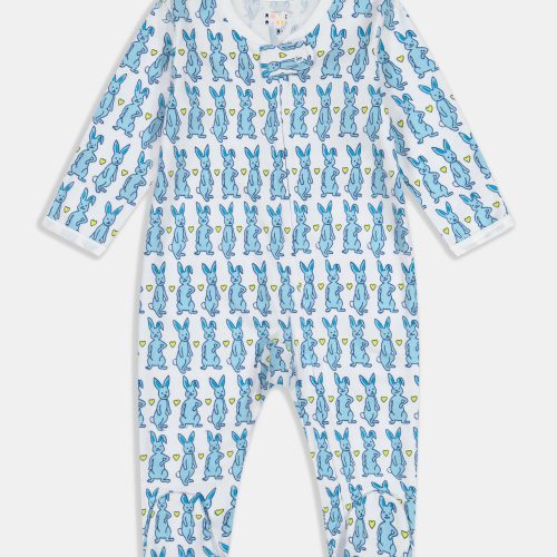Infant Hoppy Zipper Footie