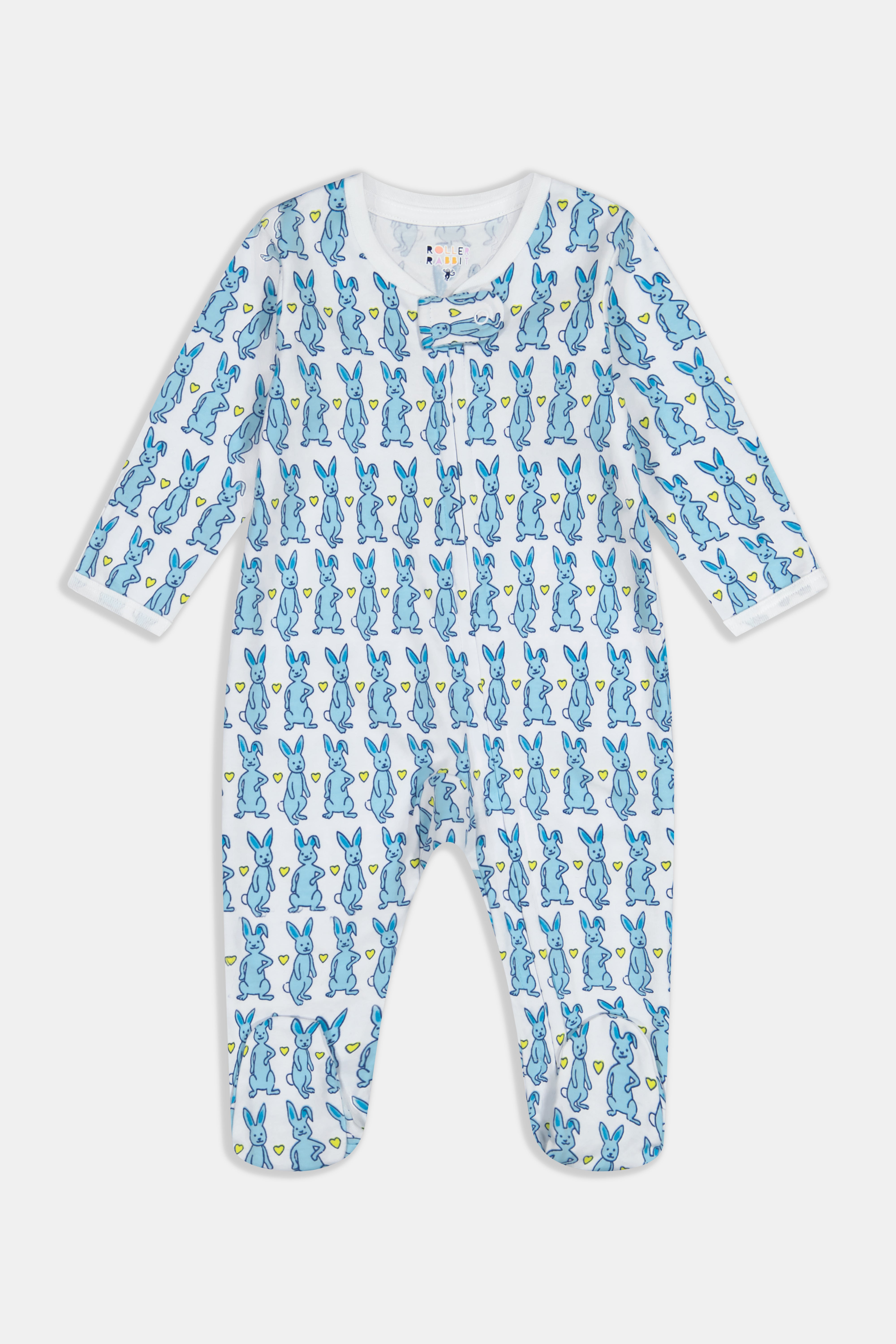 Infant Hoppy Zipper Footie