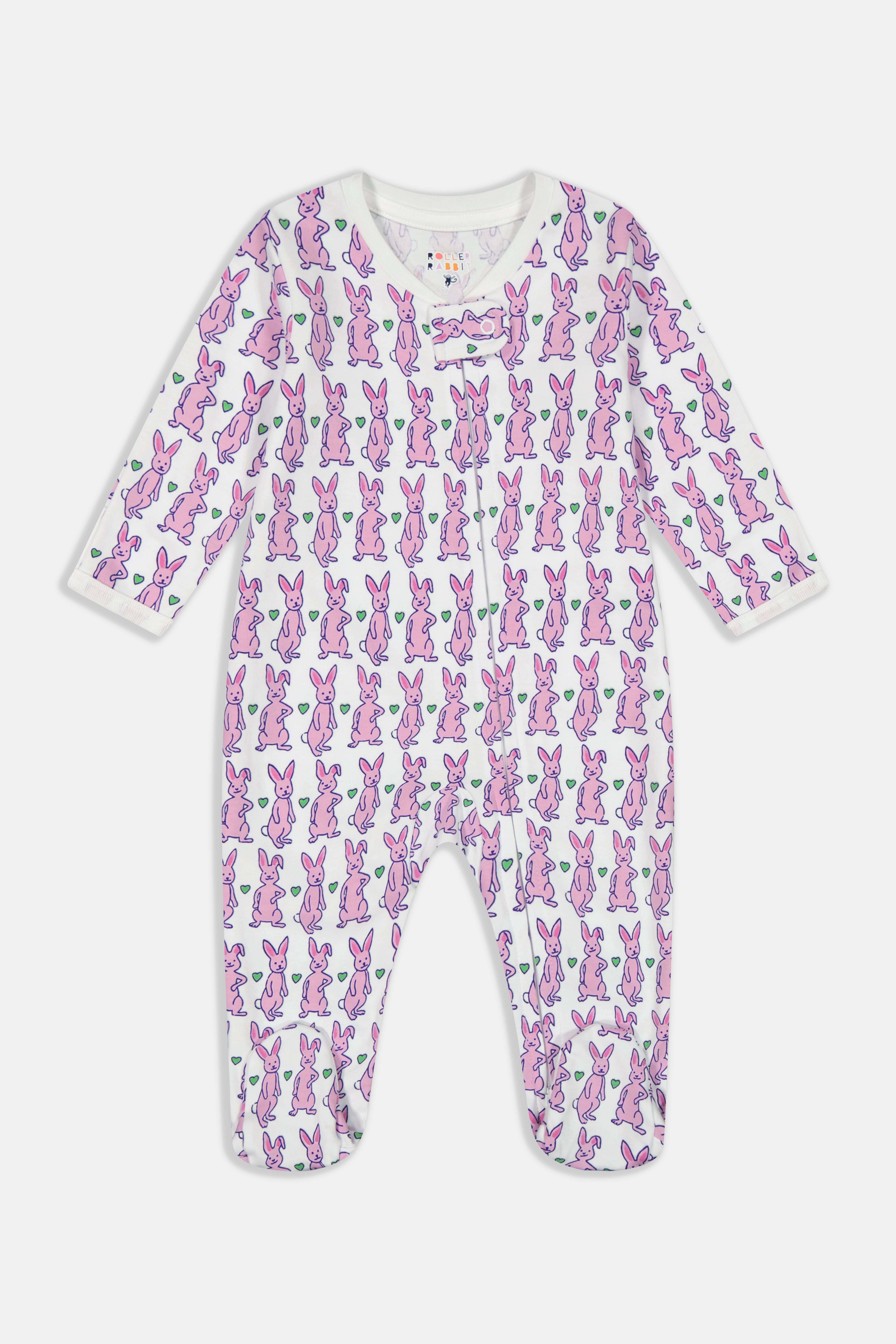 Infant Hoppy Zipper Footie