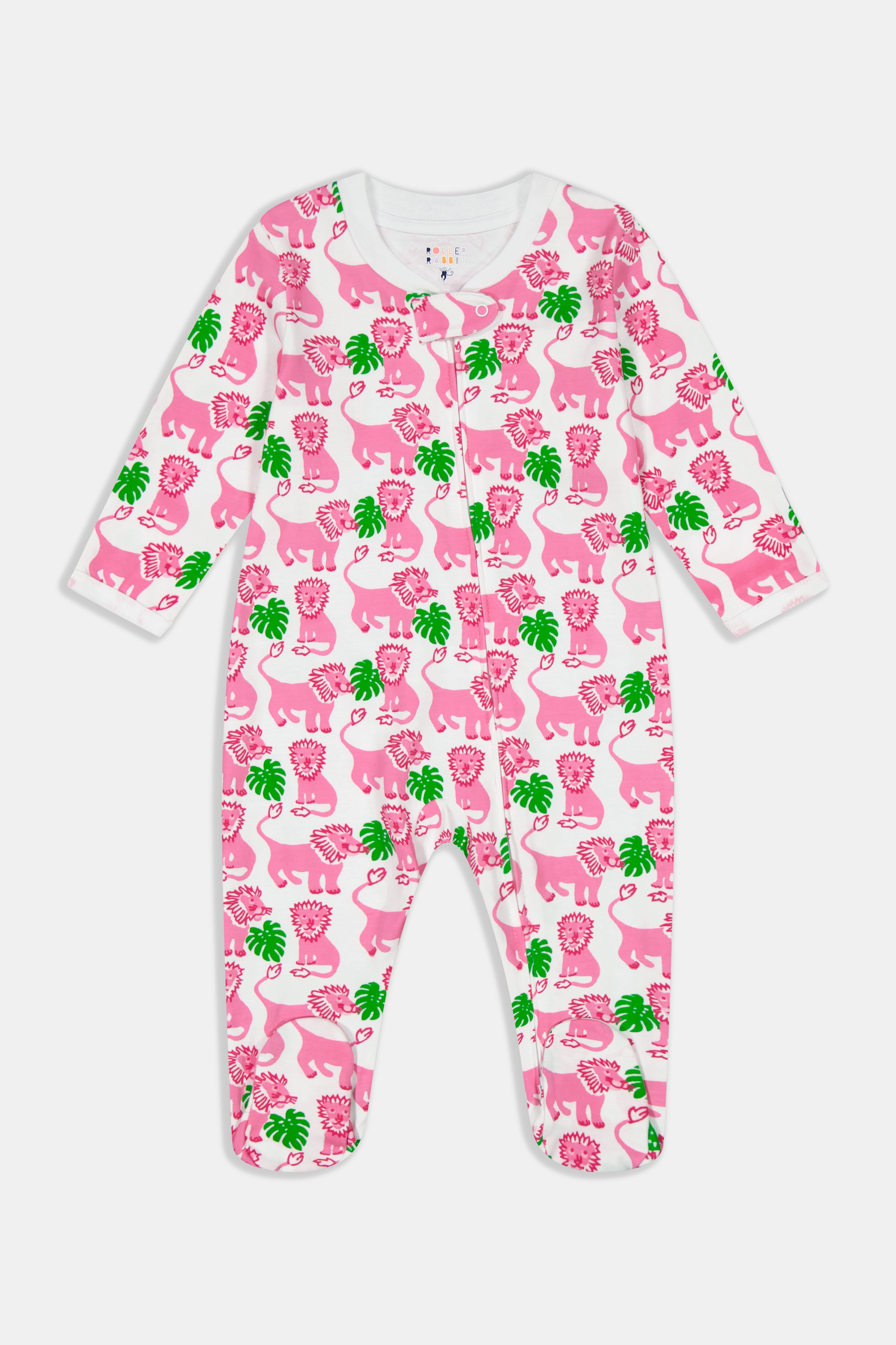 Infant Leo The Lion Zipper Footie