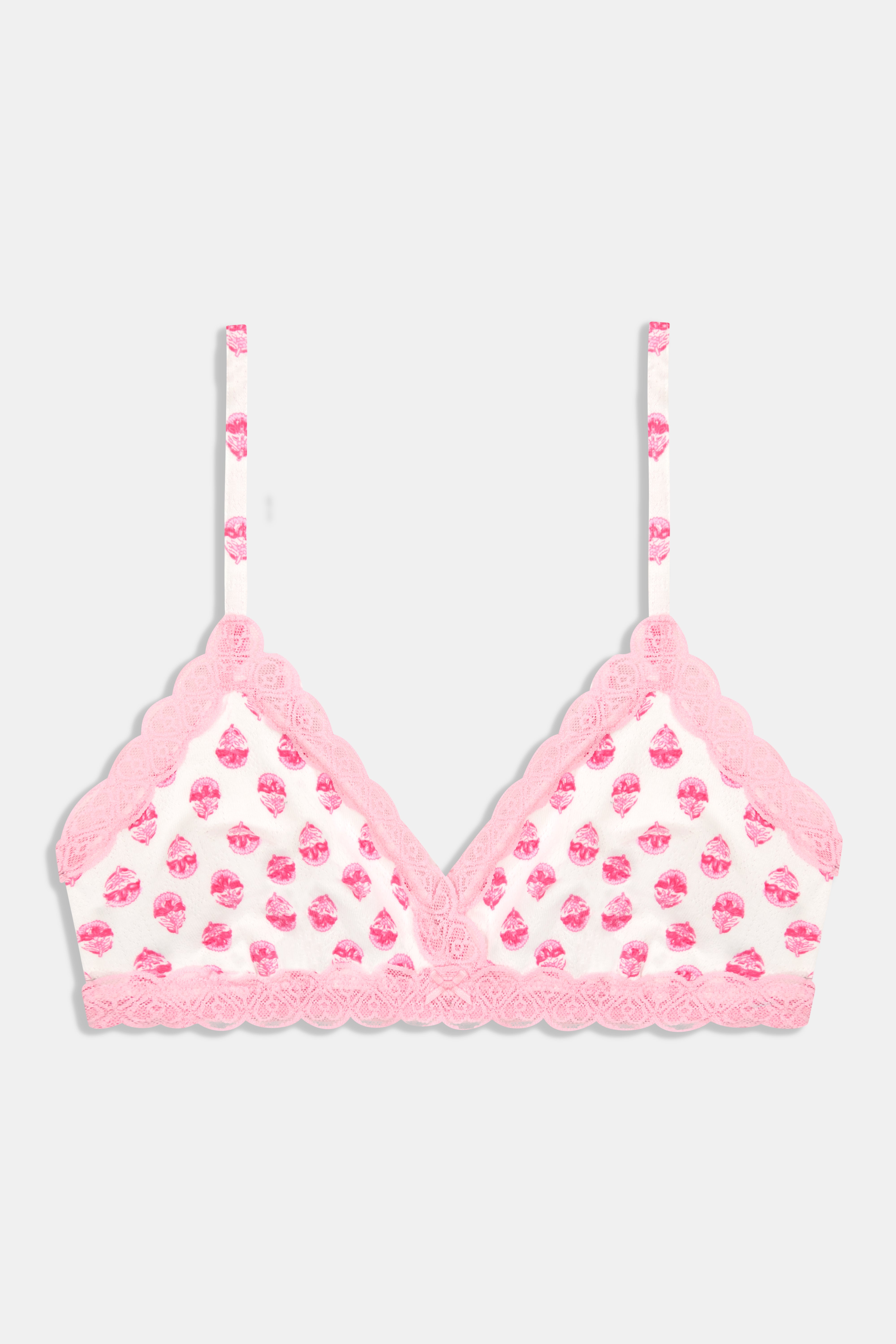 Ditsy Daisy Pointelle Jane Bralette