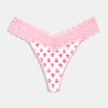 Ditsy Daisy Pointelle Jay Thong
