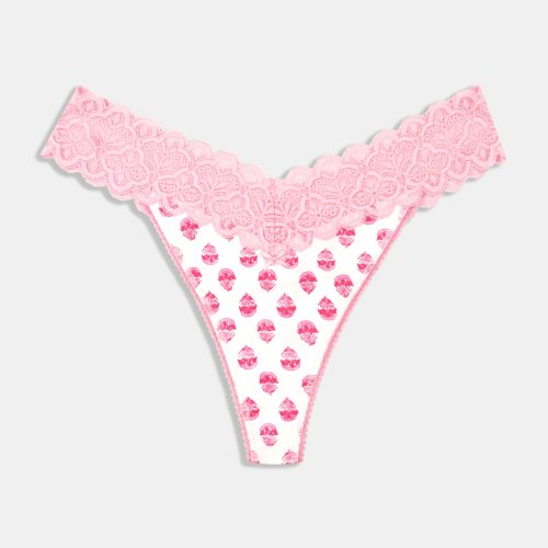 Ditsy Daisy Pointelle Jay Thong