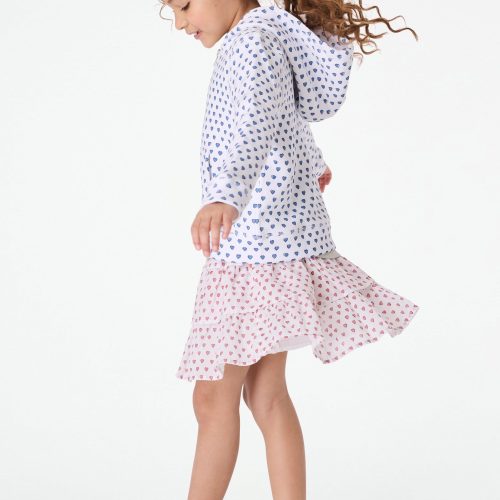 Kids Hearts Harley Hoodie