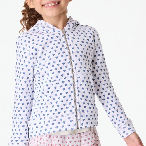 Kids Hearts Harley Hoodie