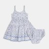Kids Naolin Fish Border Britt Dress