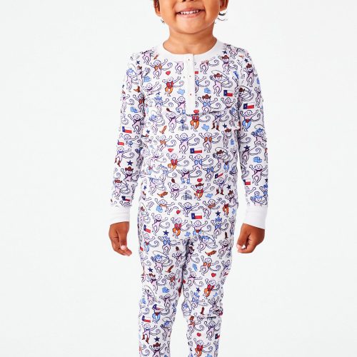 Kids Dallas Monkey Pajamas