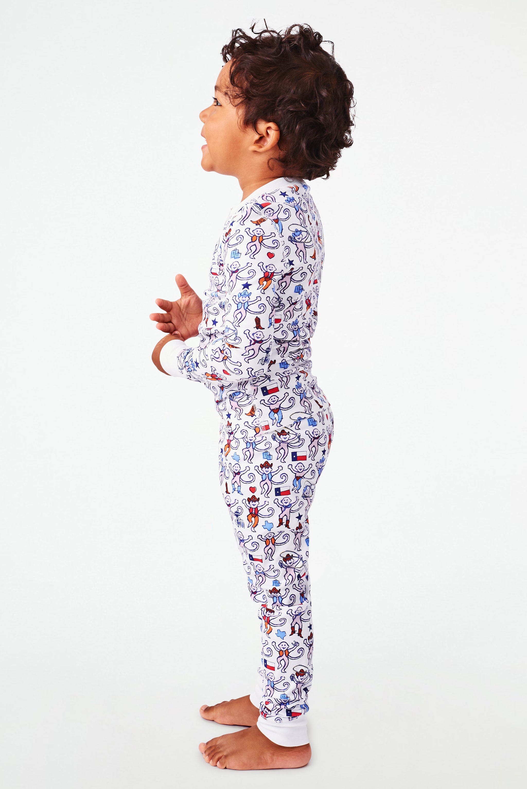 Kids Dallas Monkey Pajamas