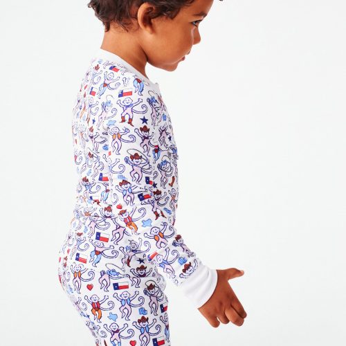Kids Dallas Monkey Pajamas