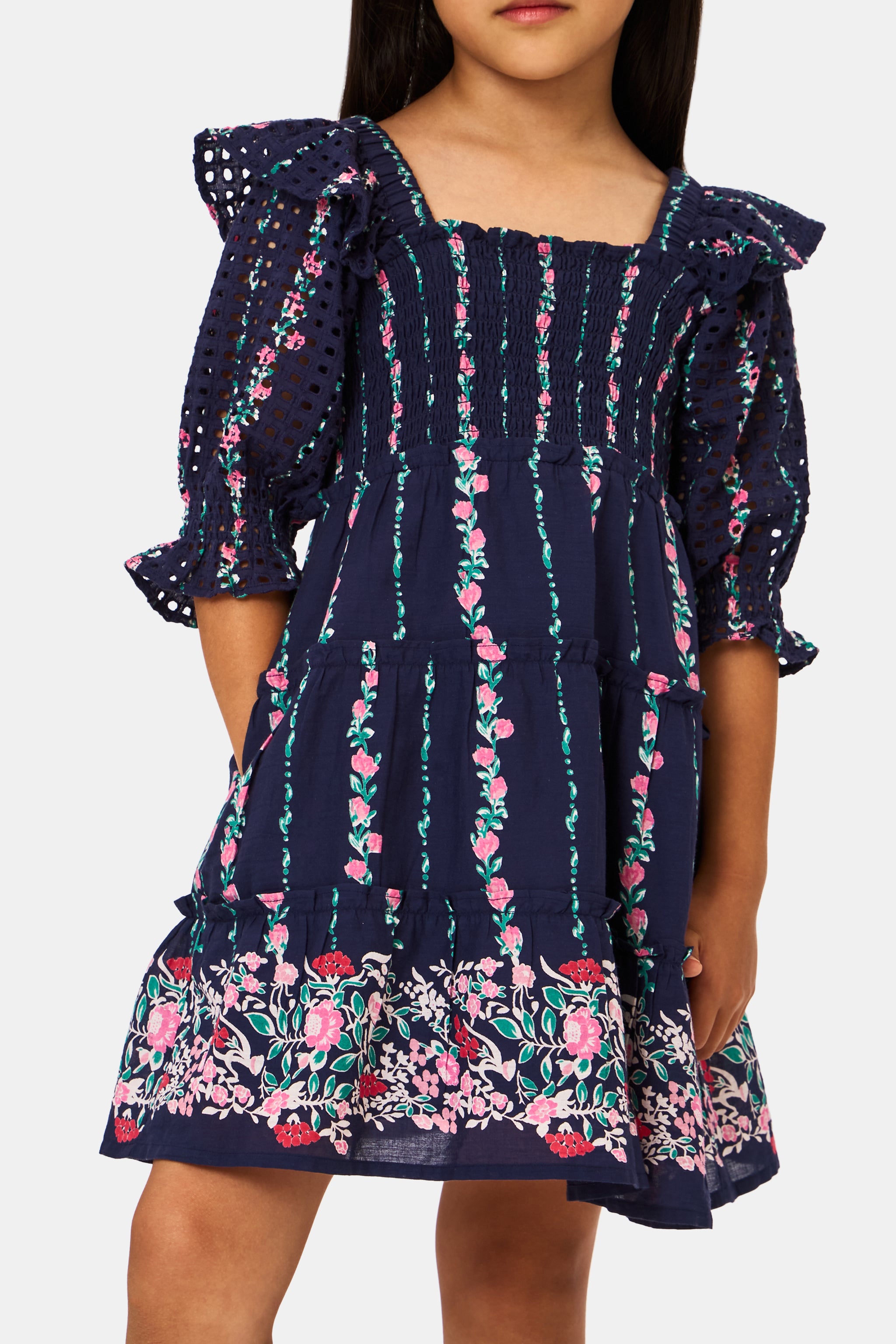 Kids Alba Eyelet Ciera Dress
