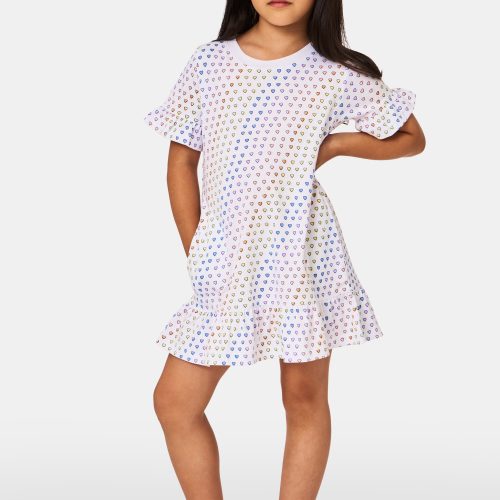 Girls Disco Hearts Esme Dress