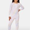 Kids Disco Hearts Pajamas