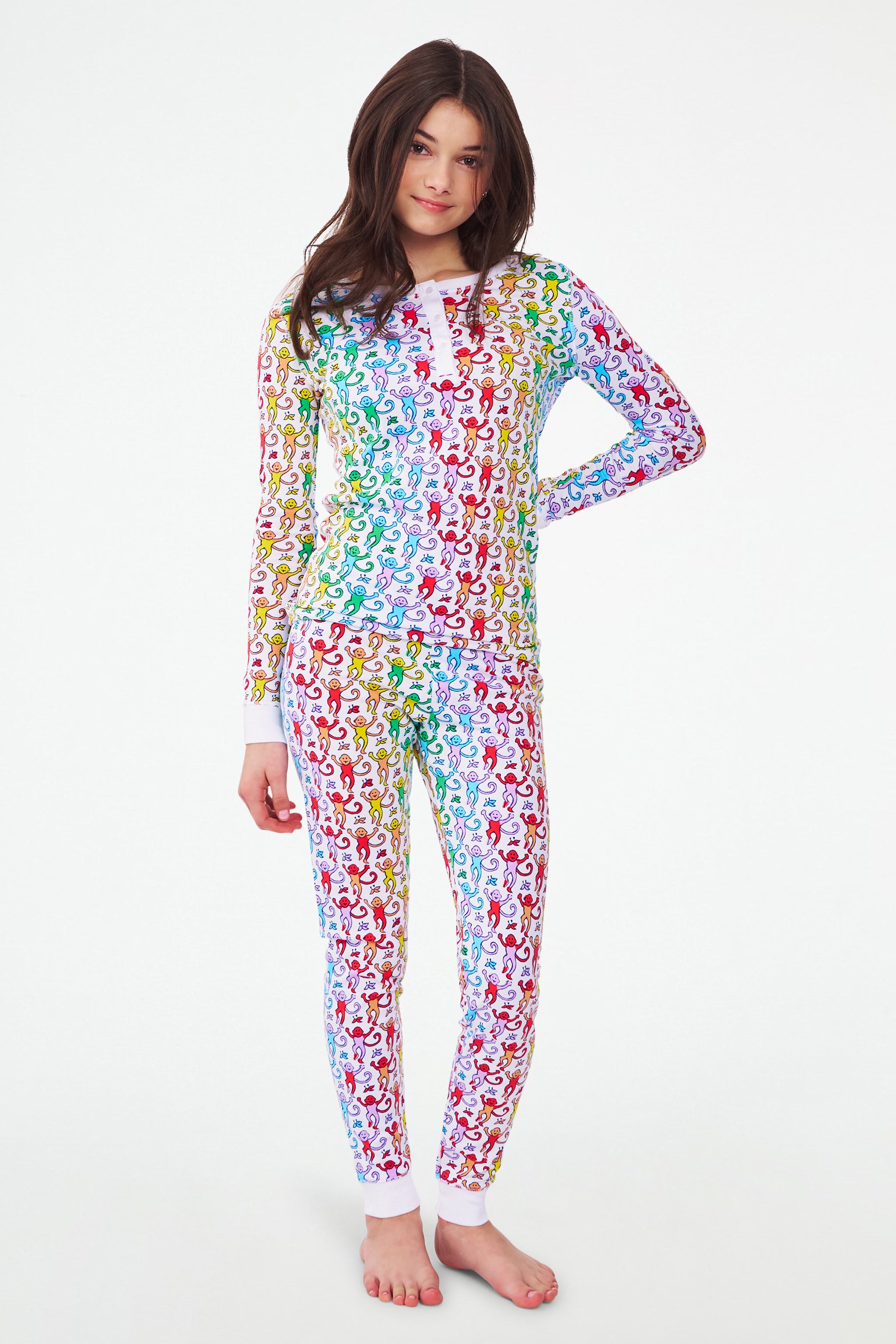 Kids Disco Monkey Pajamas