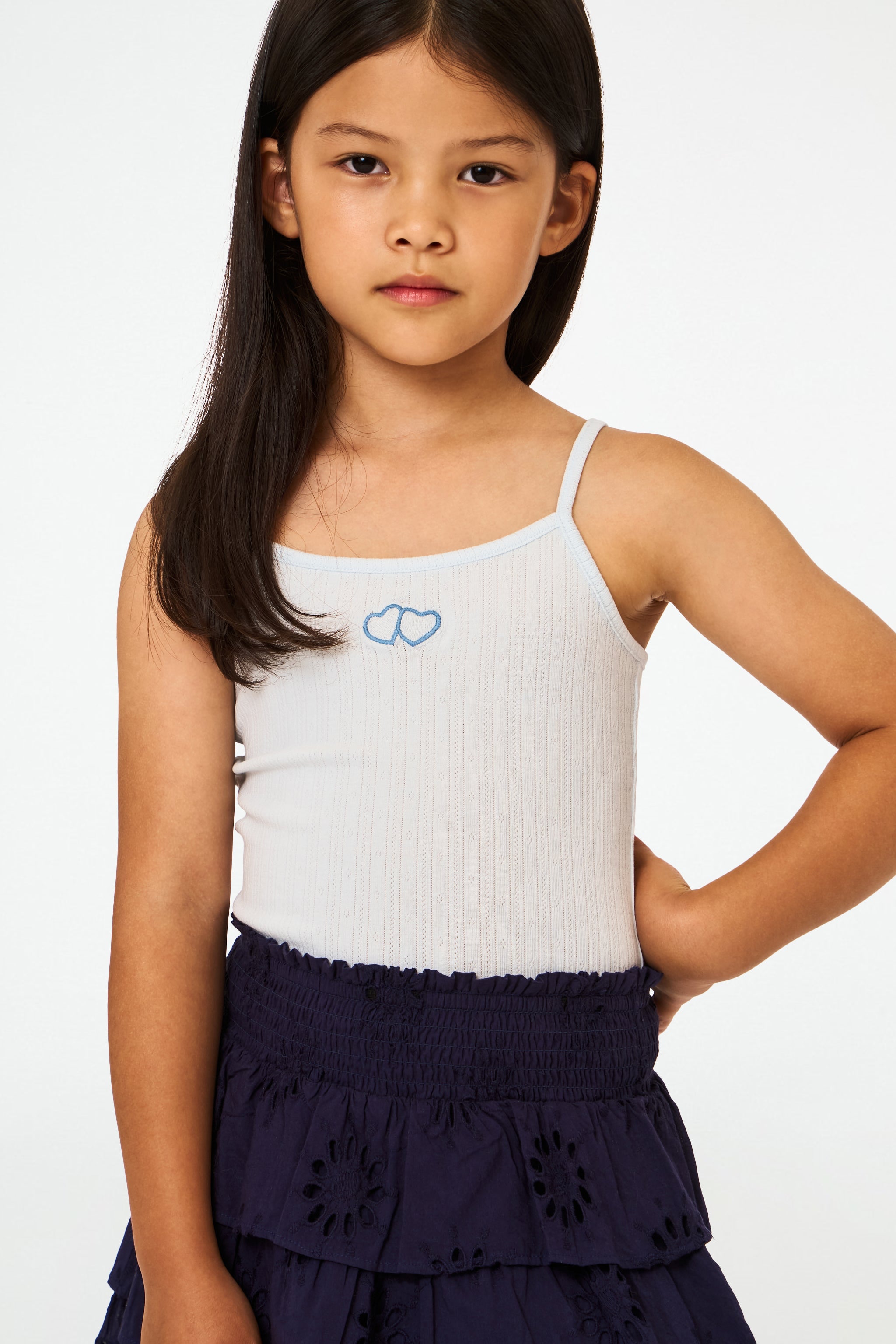 Kids Hearts Pointelle Bridget Cami