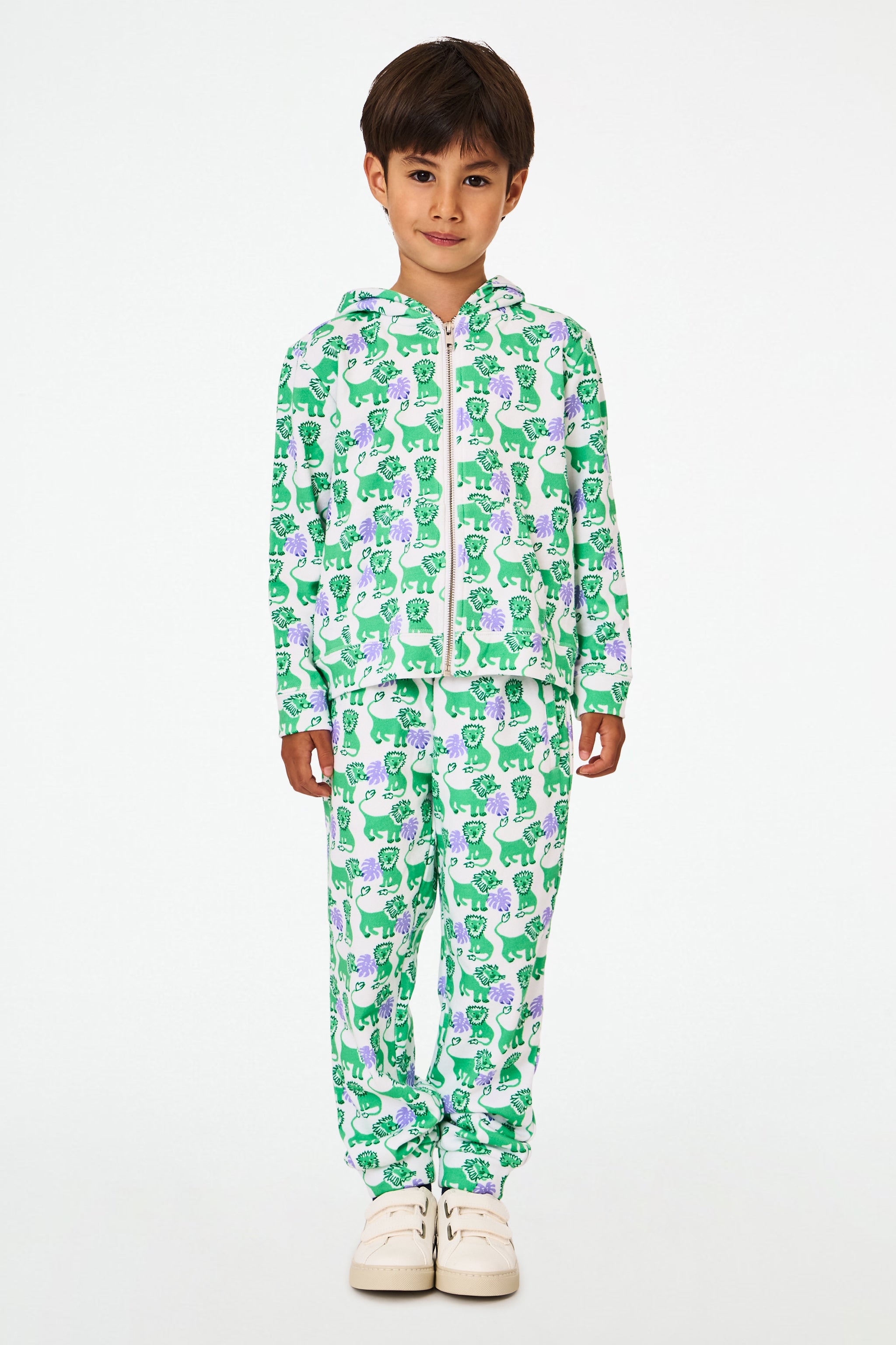 Kids Leo The Lion Harley Hoodie