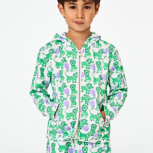 Kids Leo The Lion Harley Hoodie