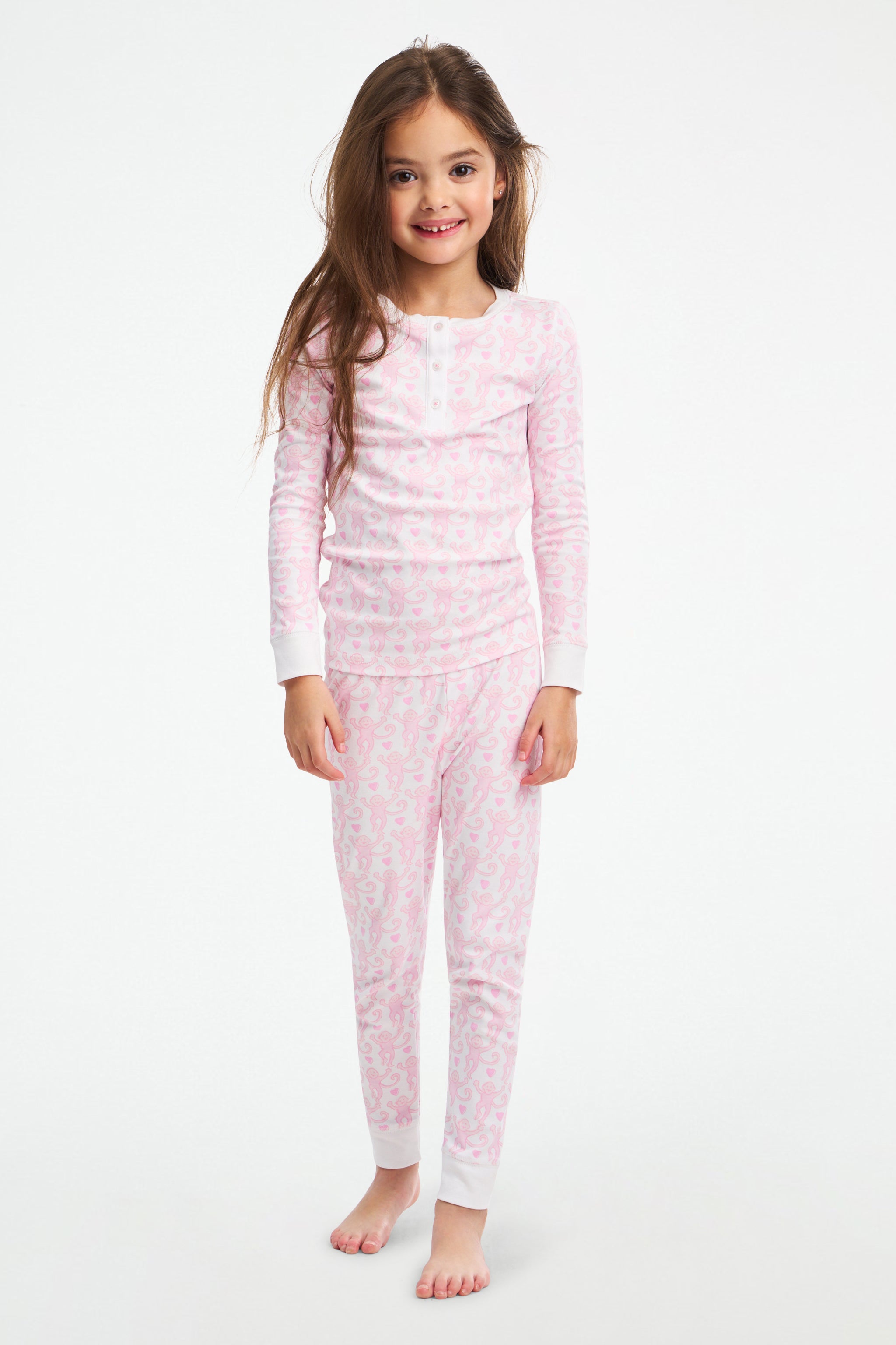 Kids Lovely Monkey Pajamas